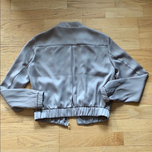 Dynamite / Beige Bomber Jacket - Picture 2 of 3